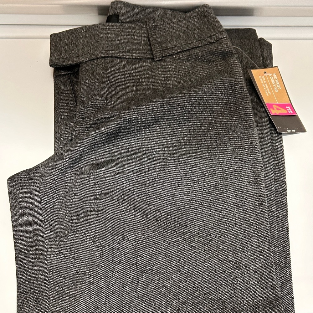 NWT Mossimo Trouser Pants Curvy Fit 4